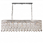 Люстра овальная с хрустальными подвесками Roul Crystal Light варинант исполнения - 6 | Loft Concept в Москве