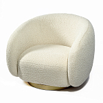 Кресло Bear Белое букле варинант исполнения - 2 | Loft Concept в Москве