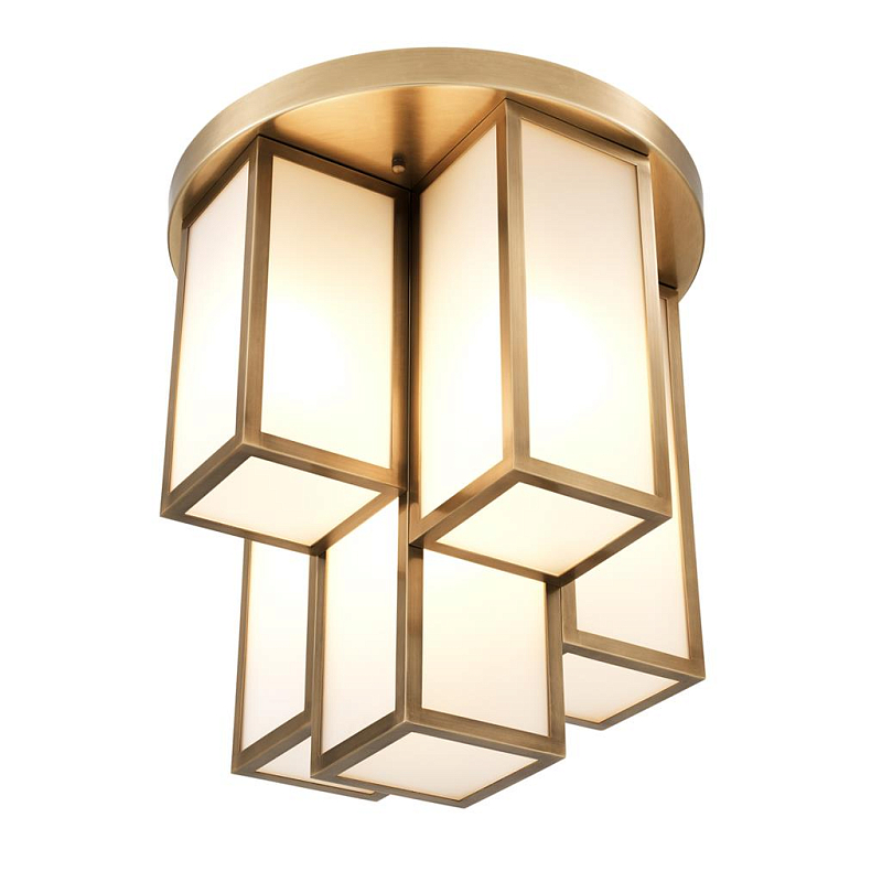   Eichholtz Ceiling Lamp Axel Antique brass       | Loft Concept 
