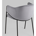 Стул Brace велюр молочный варинант исполнения - 3 | Loft Concept в Москве