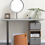 Консоль с зеркалом и  3-мя вращающимися ящиками Eloida варинант исполнения - 3 | Loft Concept в Москве