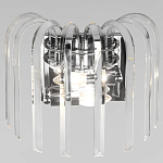 Бра цвета никель с изогнутыми хрустальными элементами Radiant Ribbons варинант исполнения - 2 | Loft Concept в Москве