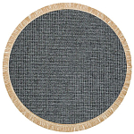 Ковер круглый из комбинированного состава Weasel Corner варинант исполнения - 1 | Loft Concept в Москве