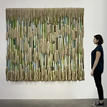 Художественный панно макраме Wall decor Voice the Forest варинант исполнения - 1 | Loft Concept в Москве