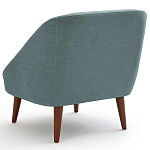 Кресло бирюзовое Pauley Turquoise Armchair варинант исполнения - 3 | Loft Concept в Москве