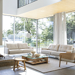 Кресло с каркасом из массива дуба Gallin Chair Boucle варинант исполнения - 8 | Loft Concept в Москве