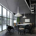 Подвесной вязаный белый светильник «Лампа Марракеша» варинант исполнения - 2 | Loft Concept в Москве