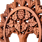 Панно из дерева круглое Osier Panel With Trees варинант исполнения - 2 | Loft Concept в Москве