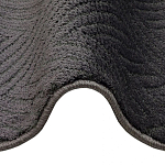 Ковер из полиэстера Black and white continent варинант исполнения - 3 | Loft Concept в Москве