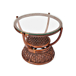 Столик кофейный из ротанга Eloise варинант исполнения - 1 | Loft Concept в Москве