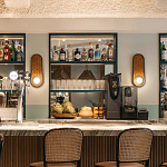 Бра с декором из плетеного бамбука Wicker Oval Lamp варинант исполнения - 2 | Loft Concept в Москве