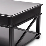 Широкий кофейный столик с ящиком Monsignor варинант исполнения - 2 | Loft Concept в Москве