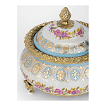 Шкатулка фарфоровая с цветочной росписью Eden Garden варинант исполнения - 2 | Loft Concept в Москве