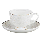 Чайный сервиз белого цвета из фарфора на 6 персон 15 предметов Floral Charm варинант исполнения - 1 | Loft Concept в Москве