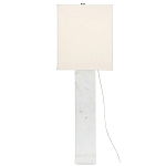 Настольная лампа на арочном корпусе с прямоугольным абажуром One Piece Support варинант исполнения - 3 | Loft Concept в Москве