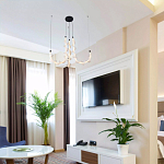 Люстра подвесная светодиодная Convolution варинант исполнения - 2 | Loft Concept в Москве