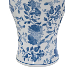 Ваза фарфоровая высокая с синими цветочными мотивами Independence варинант исполнения - 3 | Loft Concept в Москве