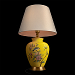 Настольная лампа желтая с изображением птиц Slip Away варинант исполнения - 10 | Loft Concept в Москве