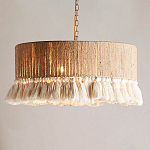 Люстра круглая плетеная с кисточками Solar Glow варинант исполнения - 9 | Loft Concept в Москве