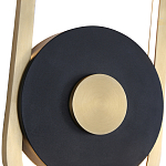 Бра с овальной рамой цвета латунь Midnight Orbit варинант исполнения - 1 | Loft Concept в Москве