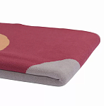 Плед из хлопка с абстрактным принтом Elysian Flow Ember варинант исполнения - 3 | Loft Concept в Москве