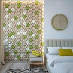 Гипсовая 3D панель с принтографией PM-41 варинант исполнения - 6 | Loft Concept в Москве