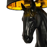 Horse Statue Floor Lamp Большой светильник Черная Лошадь варинант исполнения - 1 | Loft Concept в Москве