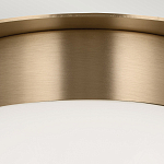 Потолочный светильник с белым матовым шарообразным плафоном Kichler варинант исполнения - 4 | Loft Concept в Москве