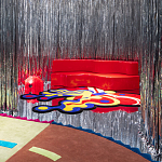 Дизайнерский ковер в виде бабочки Poltronova Tappeto Farfalla Rug варинант исполнения - 12 | Loft Concept в Москве