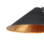 Бра настенное на тонком кронштейне с 2-мя конусообразными плафонами Vintage Reading Light варинант исполнения - 1 | Loft Concept в Москве