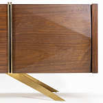 ТВ-тумба в цвете американский орех Introduce варинант исполнения - 4 | Loft Concept в Москве