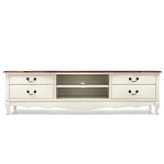 ТВ-тумба в стиле прованс из массива берёзы Interiors Romance варинант исполнения - 1 | Loft Concept в Москве