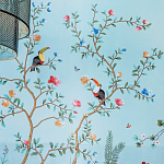 Обои ручная роспись Amazonia Duck Egg варинант исполнения - 4 | Loft Concept в Москве