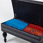 Мягкая банкетка с зоной для хранения Casket Dark Grey варинант исполнения - 4 | Loft Concept в Москве