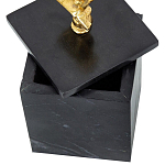 Мраморная шкатулка с бюстом из металла KELLY WEARSTLER варинант исполнения - 5 | Loft Concept в Москве