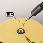 Настольная лампа фигурная золотого цвета с гладким абажуром Высота 17 см Sophia варинант исполнения - 8 | Loft Concept в Москве