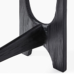 Консоль деревянная чёрная Black Tanner варинант исполнения - 3 | Loft Concept в Москве