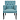 Кресло Addison Chic Armchair blue flax