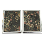 Портсигар на 10 сигарет с газовой зажигалкой из натурального камня Эвдиалит Stone Cigarettes Cases варинант исполнения - 4 | Loft Concept в Москве