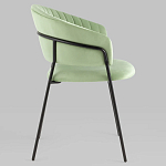 Стул в велюре фисташкового цвета Horizon варинант исполнения - 2 | Loft Concept в Москве