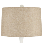 Торшер с белым каркасом и тканевыми абажуром Natural Stems варинант исполнения - 4 | Loft Concept в Москве