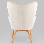 Белое кресло на ножках из массива CORDELIA варинант исполнения - 4 | Loft Concept в Москве