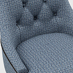 Мебельная ткань Шенилл голубой цвет 142 см T4-49 варинант исполнения - 12 | Loft Concept в Москве