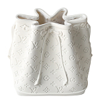 Кашпо в виде сумки  Bag Vase White Louis варинант исполнения - 4 | Loft Concept в Москве