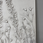 Панно Дельфиниум варинант исполнения - 3 | Loft Concept в Москве