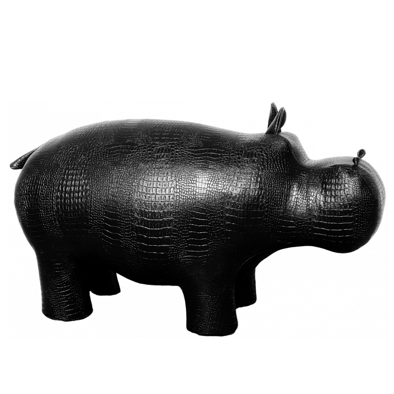   Poof Hippo black    | Loft Concept 