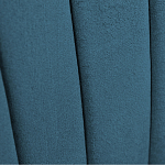 Барный стул со спинкой на 4-х деревянных ножках Синий Велюр Ava Charm варинант исполнения - 4 | Loft Concept в Москве