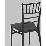 Стул Chiavari пластик черный варинант исполнения - 3 | Loft Concept в Москве