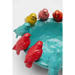 Декоративное дизайнерское блюдо разноцветные попугаи  варинант исполнения - 2 | Loft Concept в Москве