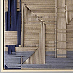 Аксессуар Геометрическая абстракция Figurative Beige Wall Hangings варинант исполнения - 1 | Loft Concept в Москве